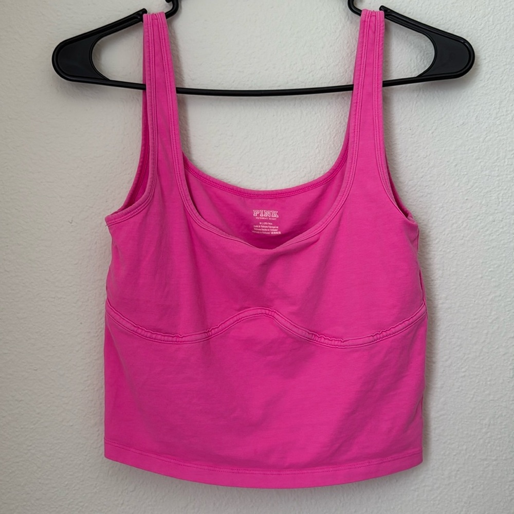 PINK Victorias Secret Corset Crop Tank